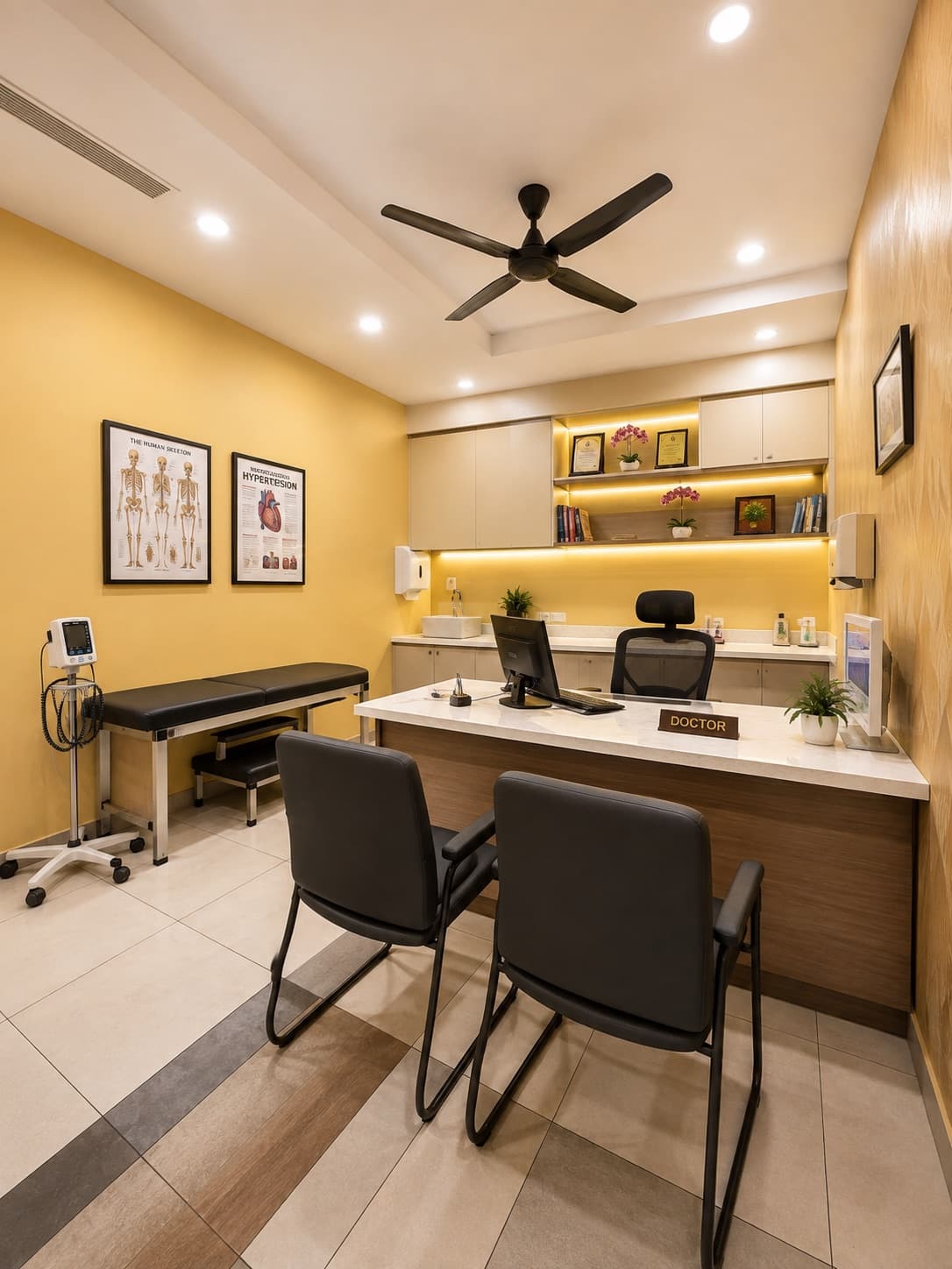 Treatment and procedure room